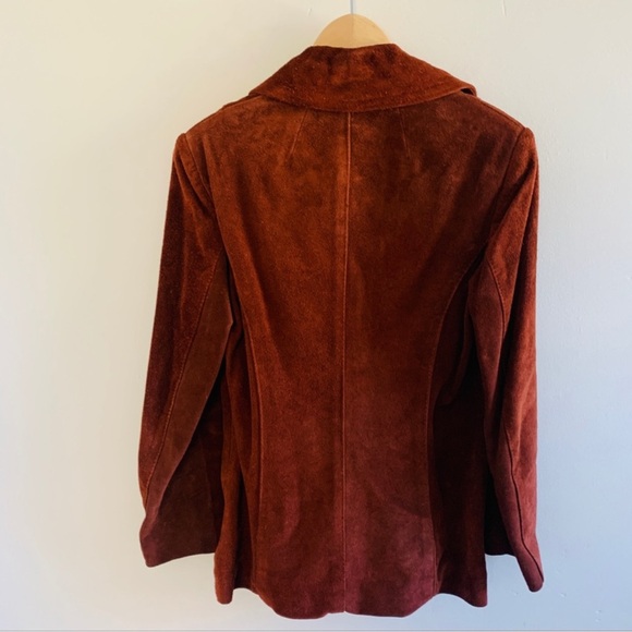 Vintage Suede Blazer Jacket - Picture 7 of 11